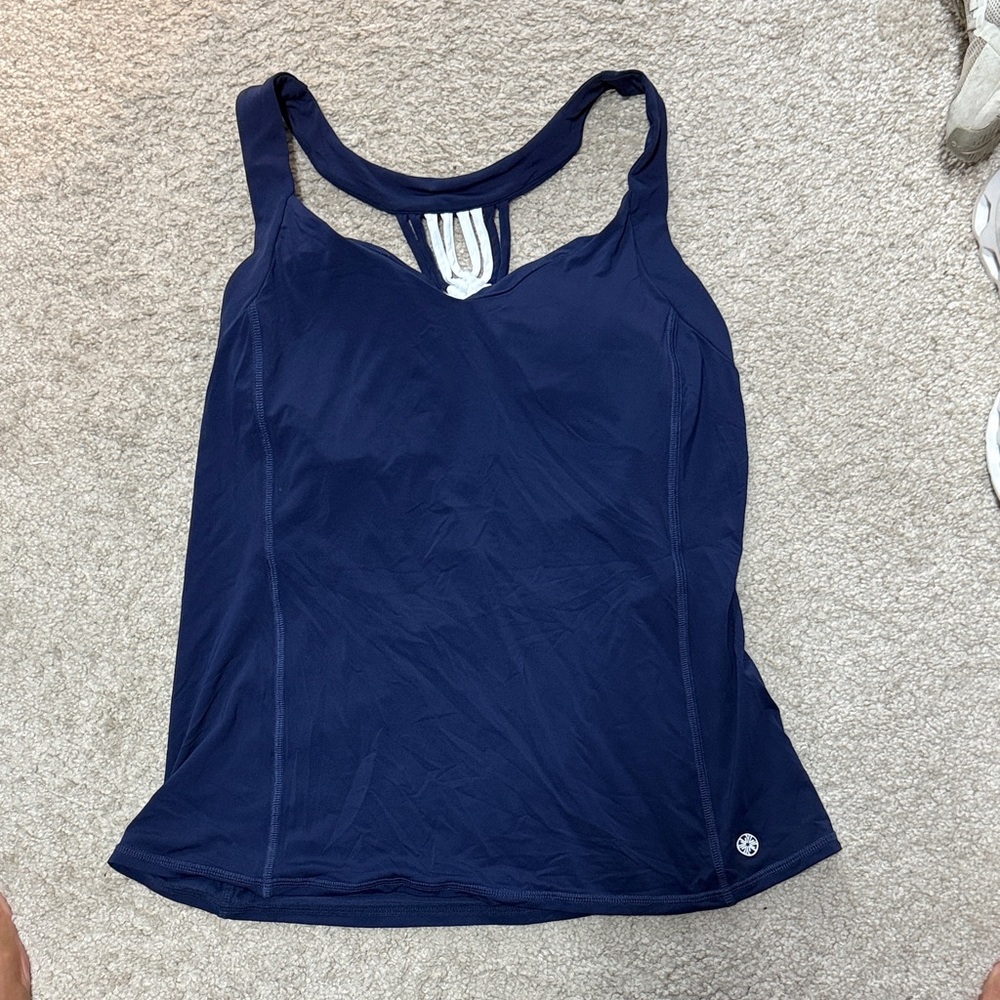 Lilly Pulitzer Navy Blue Tank Top